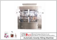 دستگاه پرکننده مایع اتوماتیک 0.5 - 5 لیتری 1.5 کیلوواتی برای محصولات مایع شیمیایی