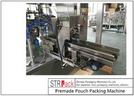 صابون مایع شوینده لباسشویی Doypack Standup Pouch Packing Filling Sealing Machine بسته بندی محصول مایع